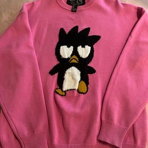 Hello Kitty for Forever 21 pink pullover sweater in juniors size SMALL